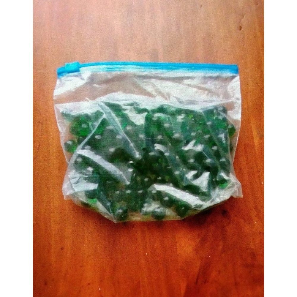 Vase Filler Round Transparent Green